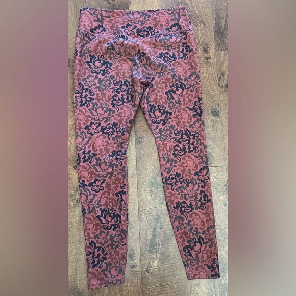 Nike drifit women’s activewear leggings sz large printed - Picture 5 of 7